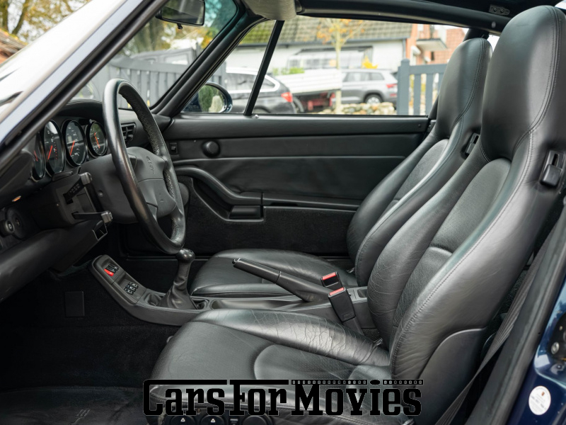 CarsForMovies | Porsche 911 (993 Targa) 1998 Deutschland Blau Schwarz Zivilfahrzeug Sportwagen Bayern 7495 coupe